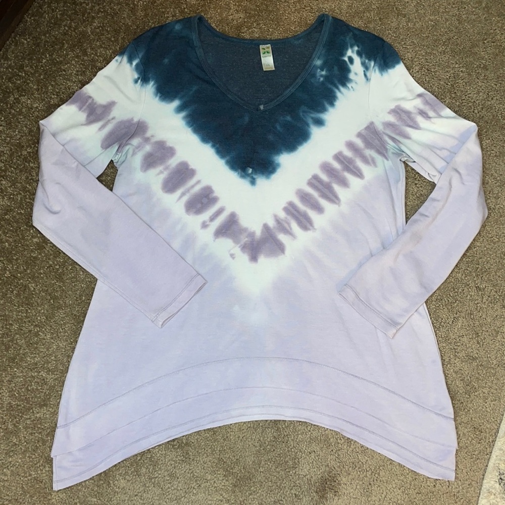 Long Sleeve Tie Dye, Size L